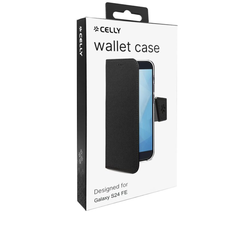 Celly Wally Case for Samsung Galaxy S24 FE Black - Image 2