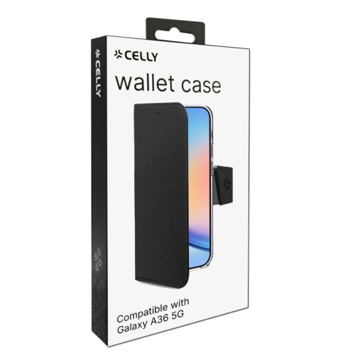 Celly Wally Case for Samsung Galaxy  A36 5G Black - Image 2