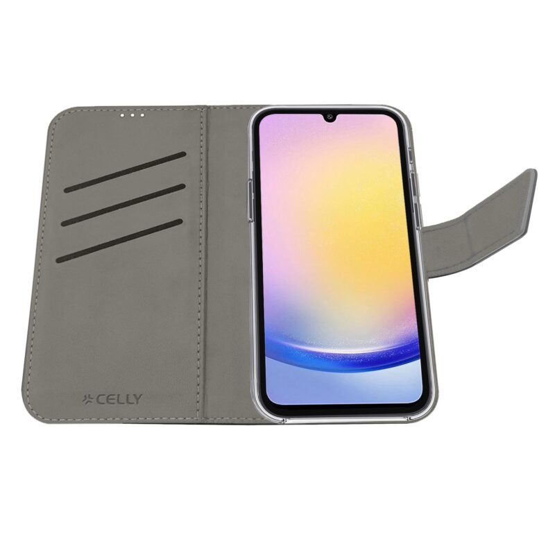 Celly Wally Case for Samsung Galaxy A25 5G Black - Image 3