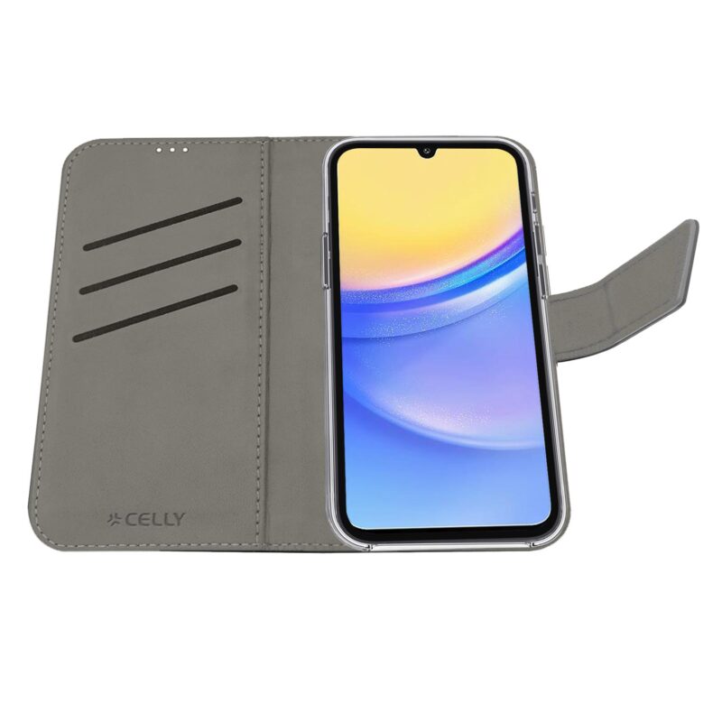 Celly Wally Case for Samsung Galaxy A15 4G/5G Black - Image 3