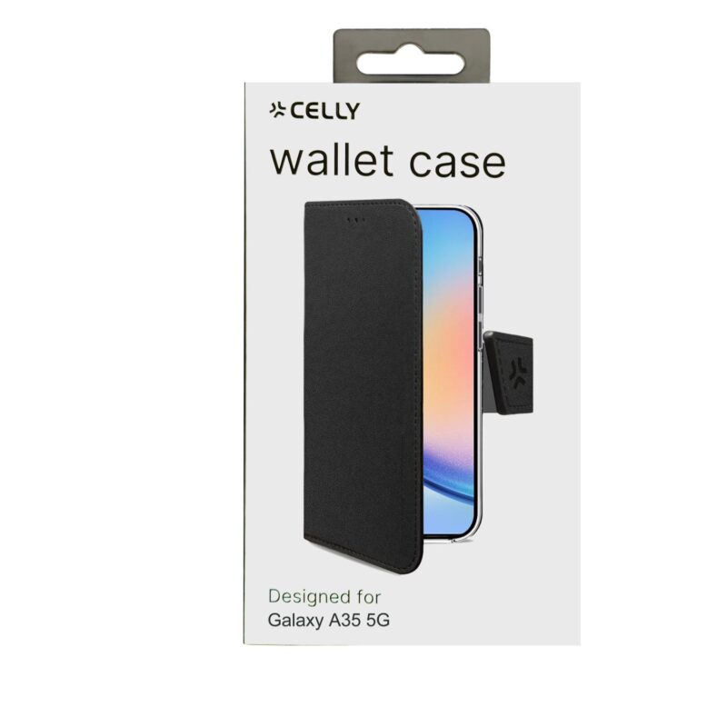 Celly Wally Case for Samsung Galaxy  A35 5G Black - Image 3