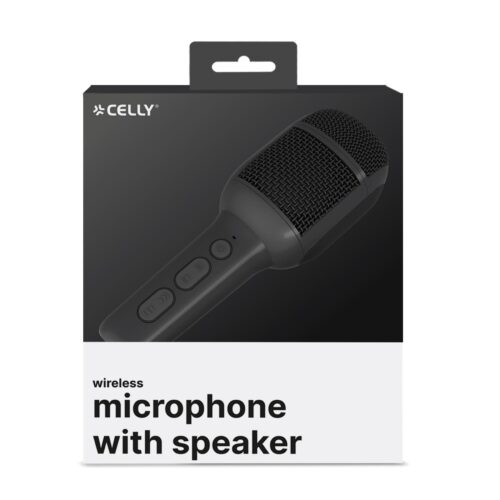 Celly Kids Festival 2 Wireless Microphone with Speaker Black