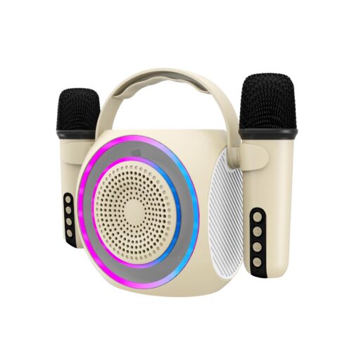 Celly Part Mic 2 Wireless Speaker with 2 Microphones White