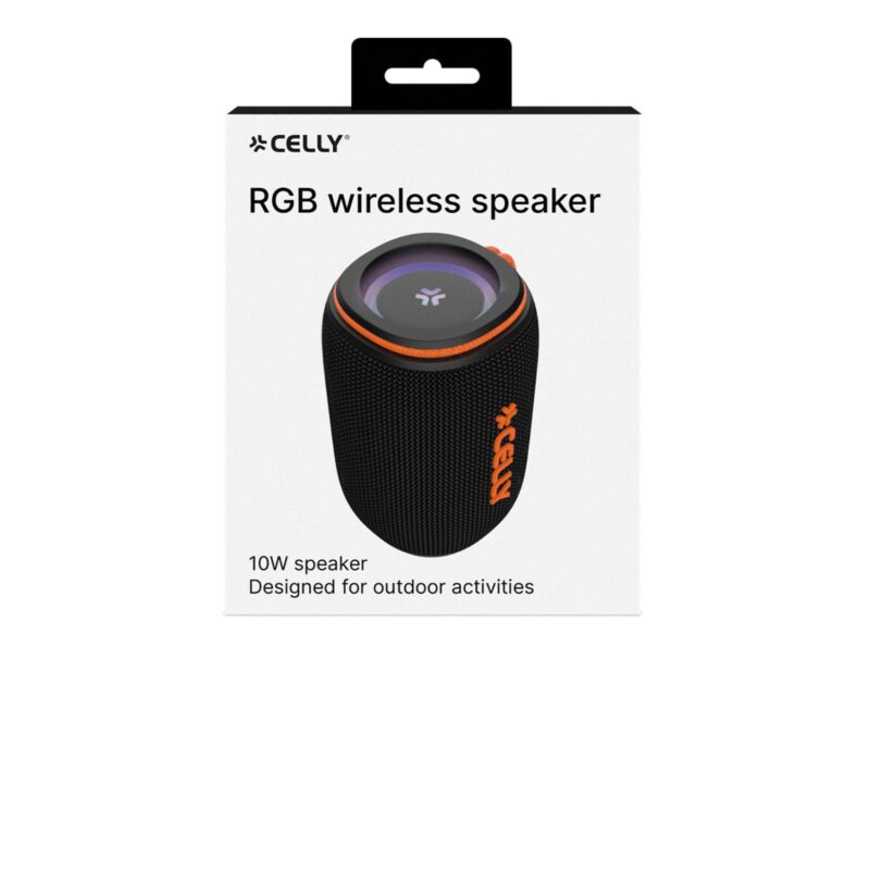 Celly Wireless Speaker (AURA) 10W Black - Image 2