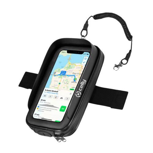 Celly Magnetic Motorbike Holder upto 6,5" Black