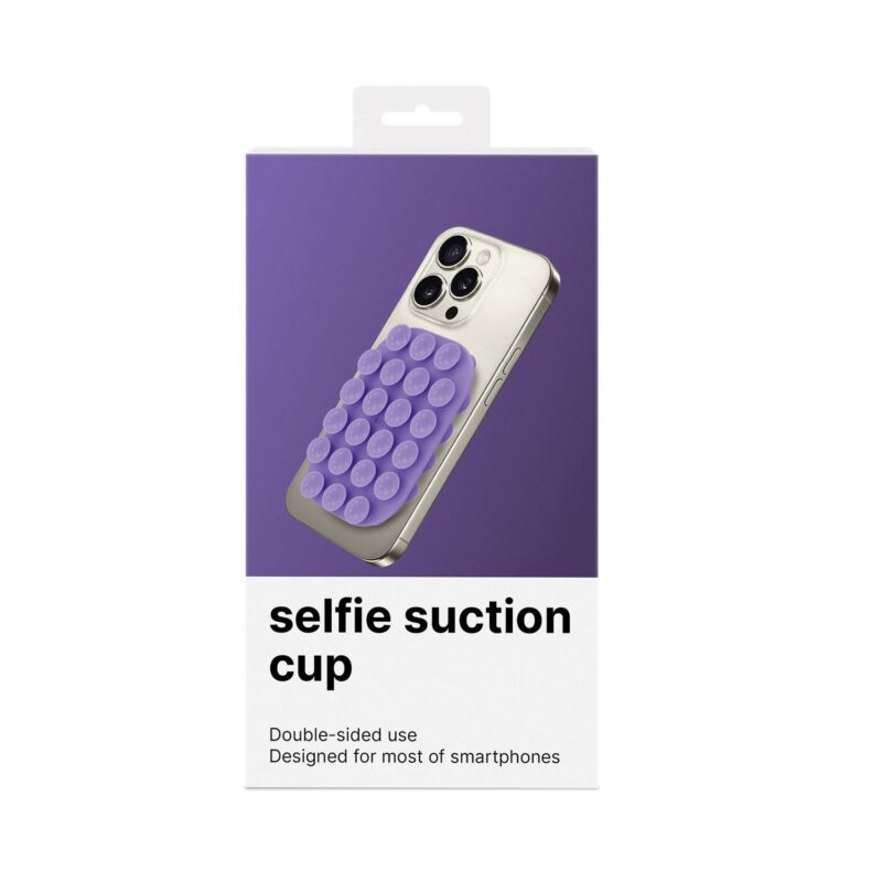 Celly Sunction Cup Rectangle Violet - Image 2