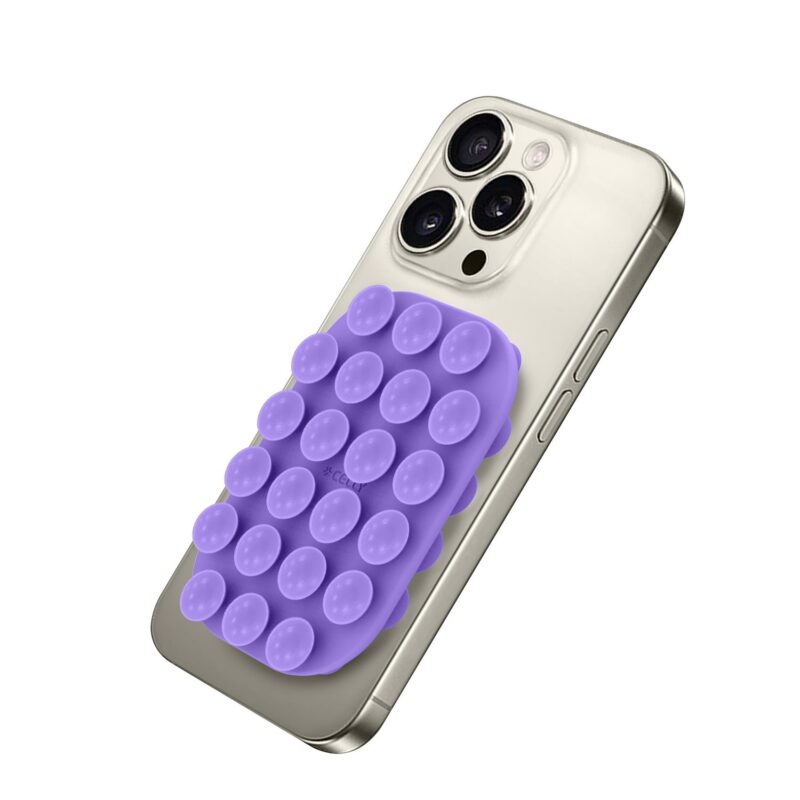 Celly Sunction Cup Rectangle Violet
