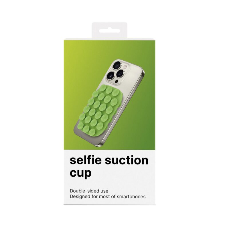 Celly Sunction Cup Rectangle Green - Image 3