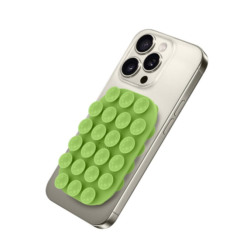 Celly Sunction Cup Rectangle Green