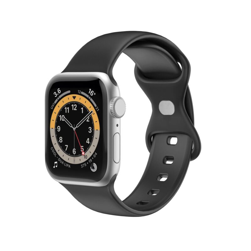 Celly Apple Watch Band 38/40/41MM Silicone Black