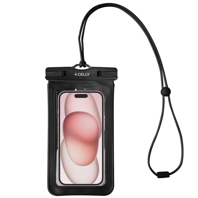 Celly Splash Bag upto 7" Black