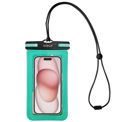 Celly Splash Bag upto 7" Blue