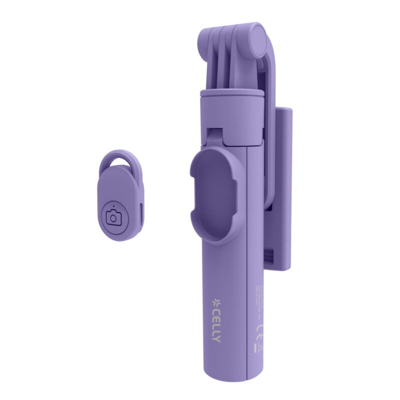 Celly Universal Selfie Stick Violet - Image 2