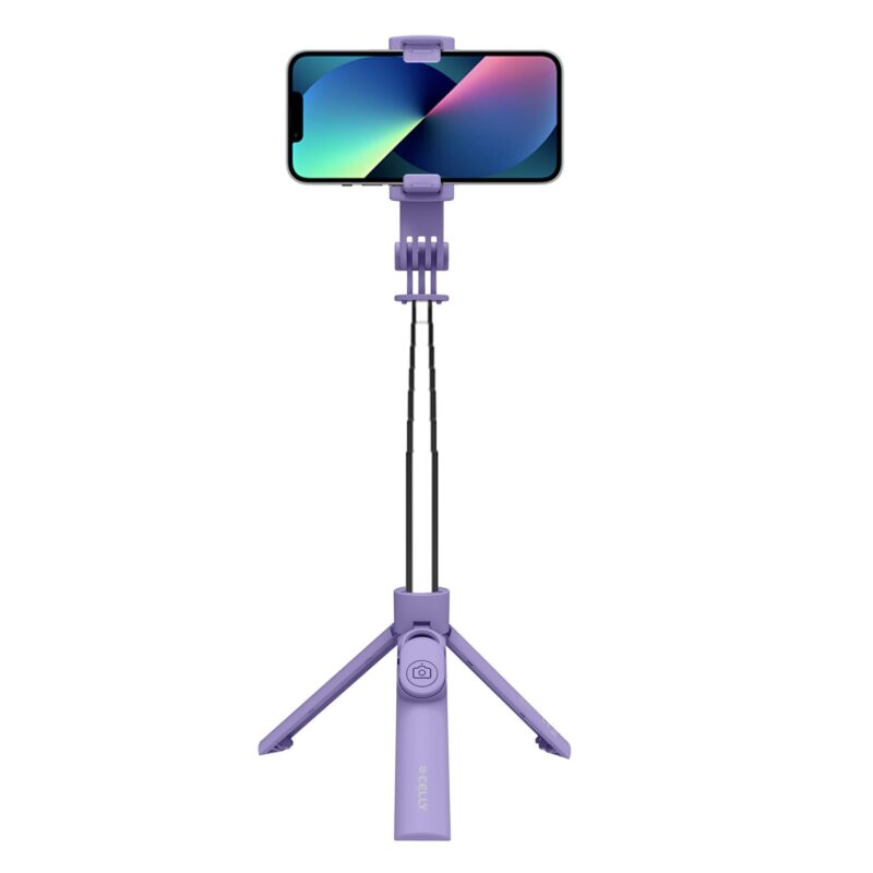 Celly Universal Selfie Stick Violet - Image 4
