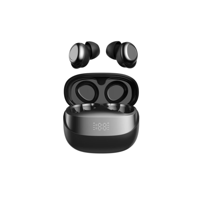 Celly True Wireless Bluetooth Earphones (FLIP3) Black - Image 2