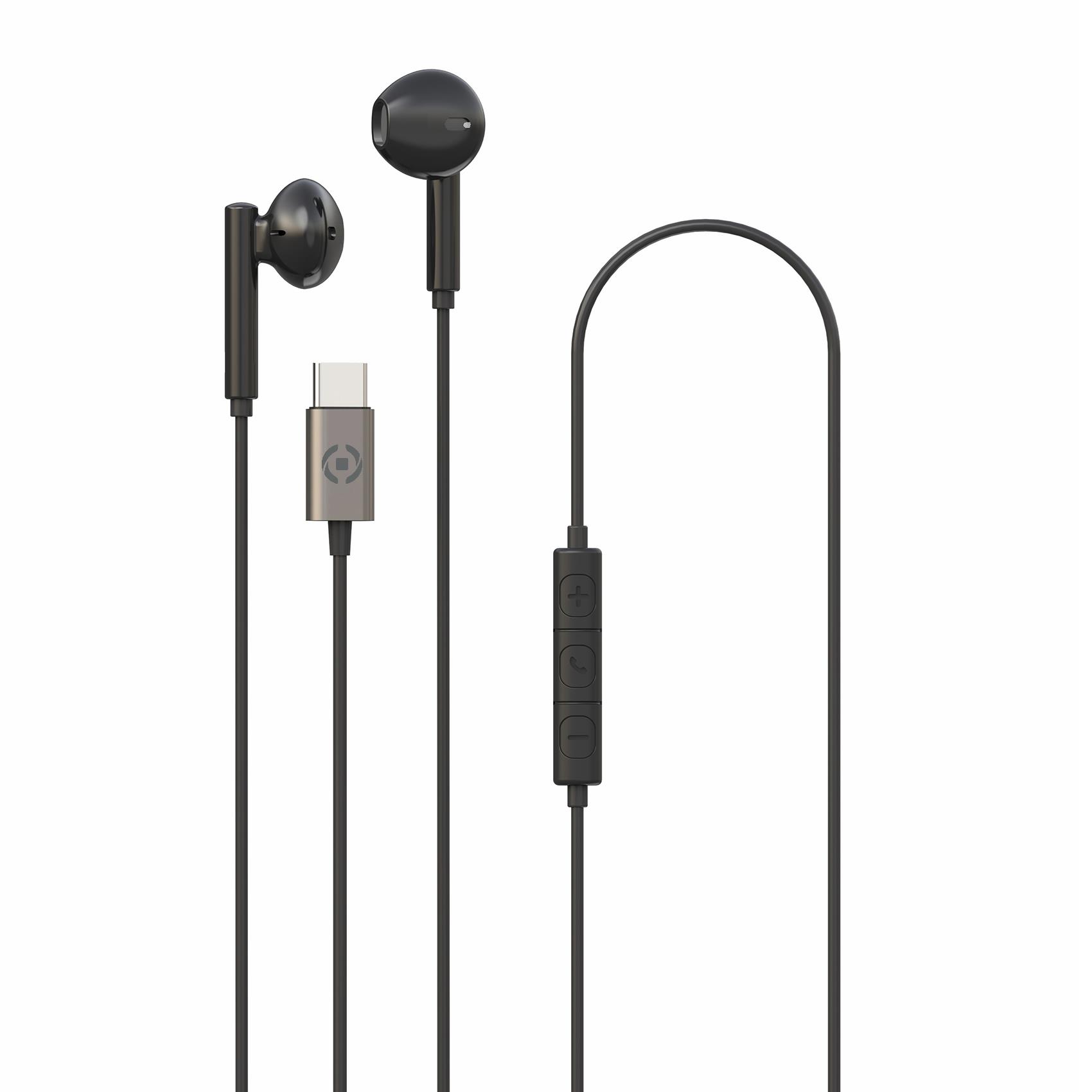 Celly Handsfree with TYPE-C connector Black