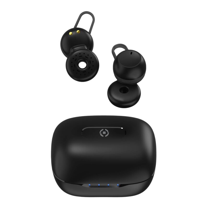 Celly True Wireless Bluetooth Earphones (Ambiental) - Black