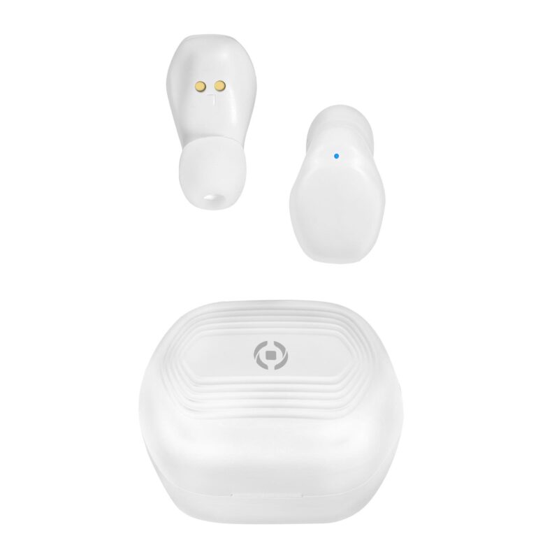 Celly True Wireless Earbuds (FLIP2) - White