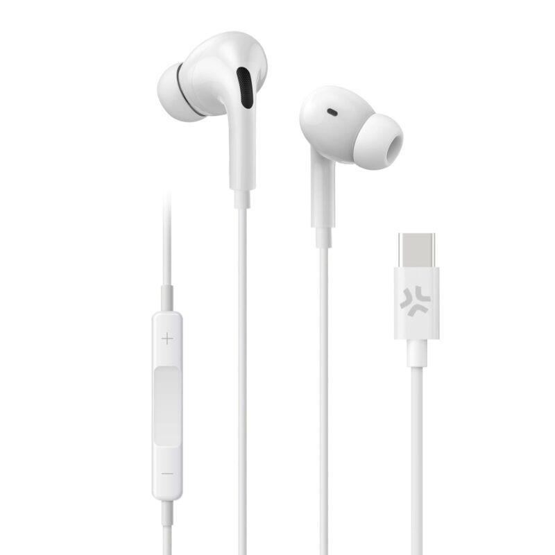 Celly Handsfree with TYPE-C connector (UP1200) White