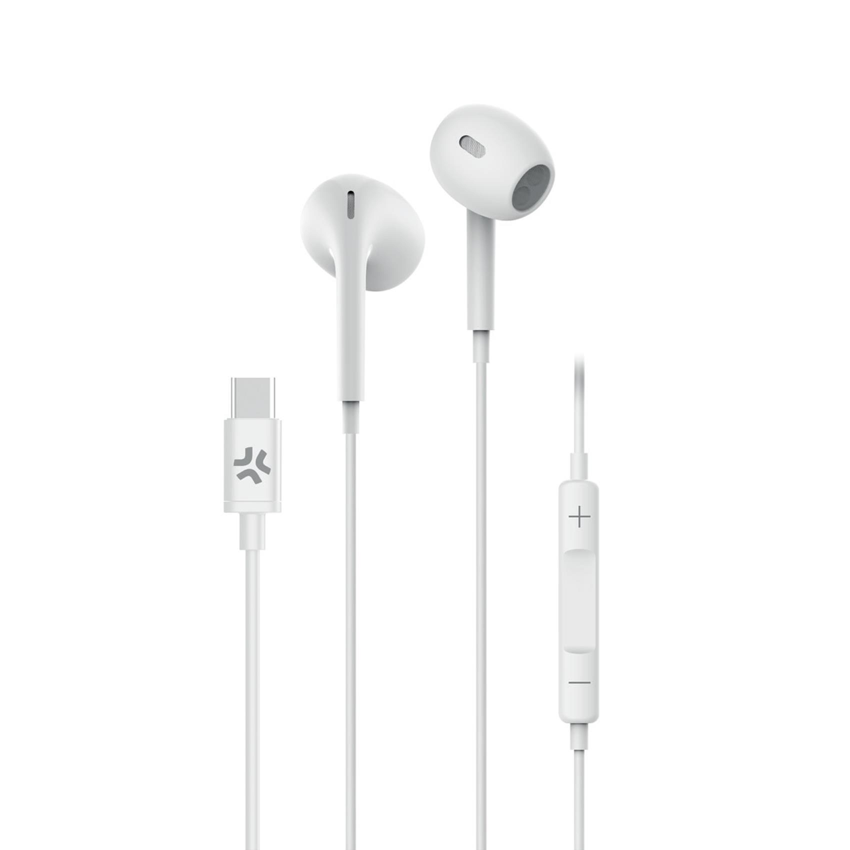 Celly Handsfree with TYPE-C connector (UP1300) White
