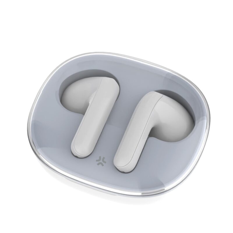 Celly True Wireless Bluetooth Earphones (SHEER-2) White - Image 2