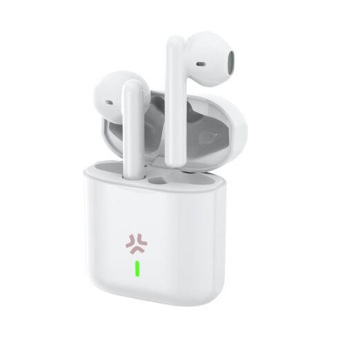 Celly True Wireless Bluetooth Earphones (PULSESOUND) White
