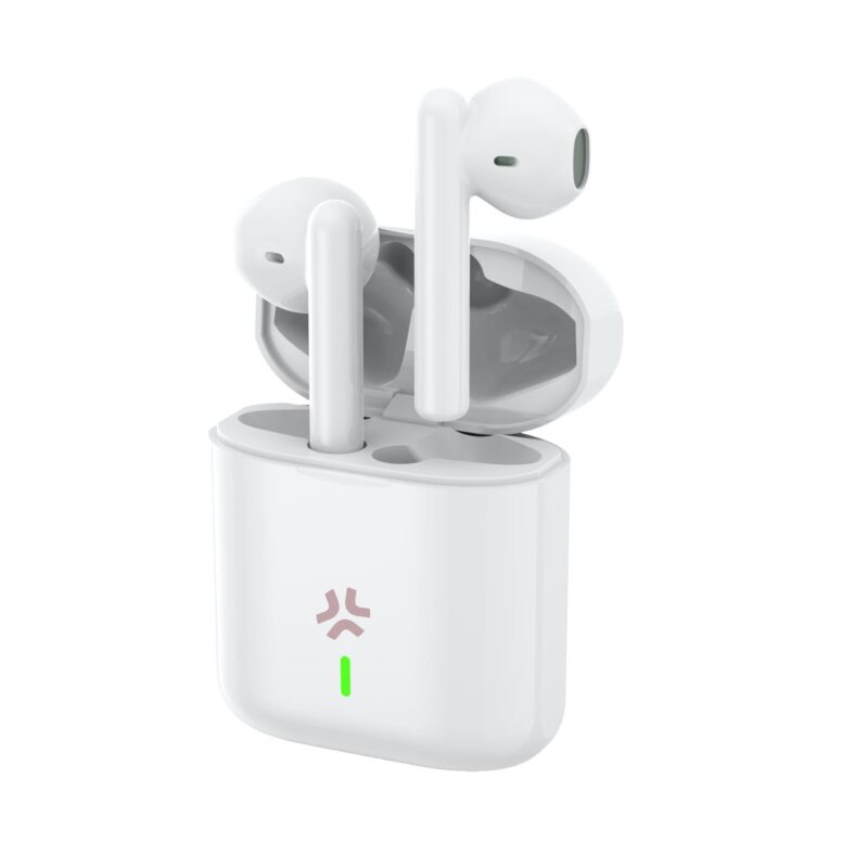 Celly True Wireless Bluetooth Earphones (PULSESOUND) White