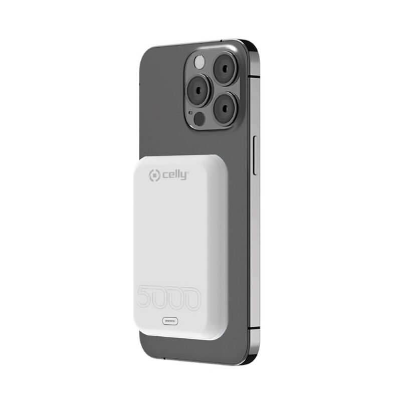 Celly MagSafe Power Bank 5000mAh White