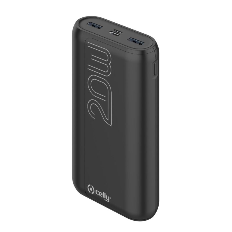 Celly Power Bank (PD 20W) 20000mAh Black