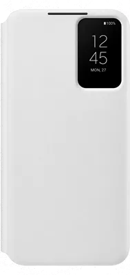 Samsung Smart Clear View Cover for S22+ - White