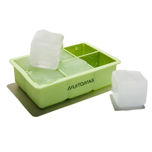 Muitomas Silicone Ice Cube Mould Green