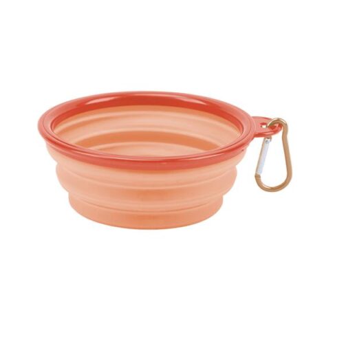 Muitomas Pet Bowl Peach Fuzzy