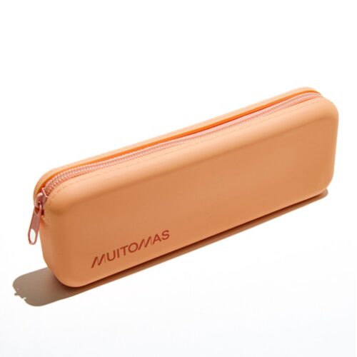 Muitomas Silicone Pencil Case Fuzzy