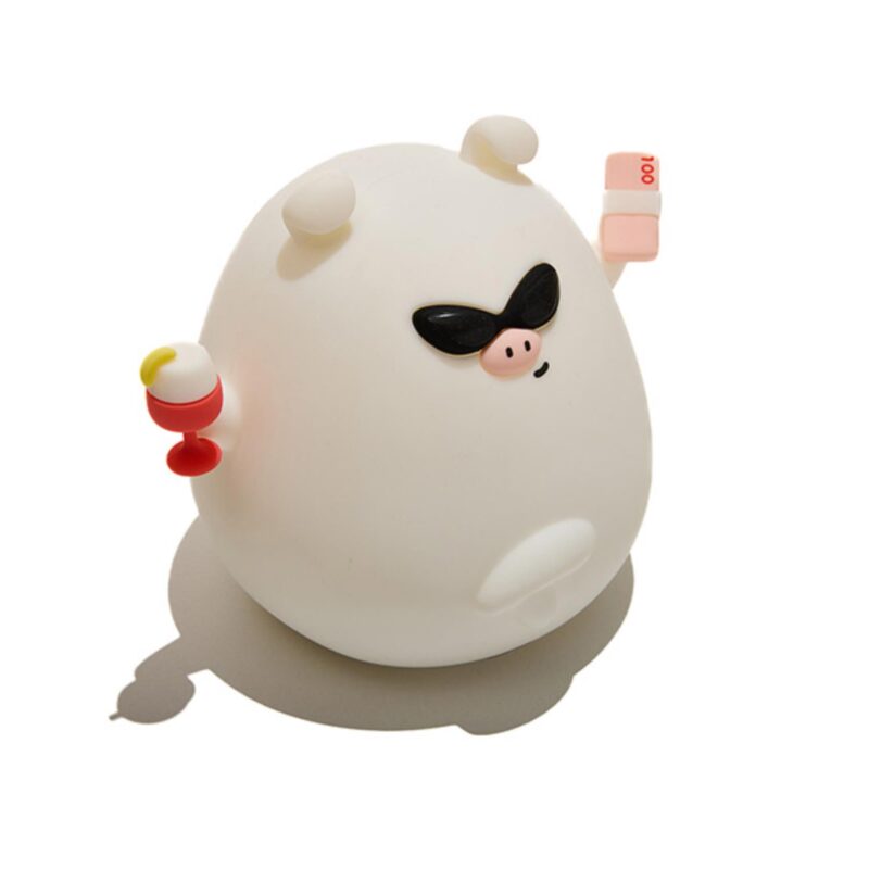 Muitomas Silicone Lamp Pig with USB-C