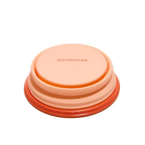 Muitomas Pet Bowl Peach Fuzzy - Image 3