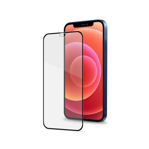Celly Tempered Glass (Full Glass) for Apple iPhone 12/12 pro