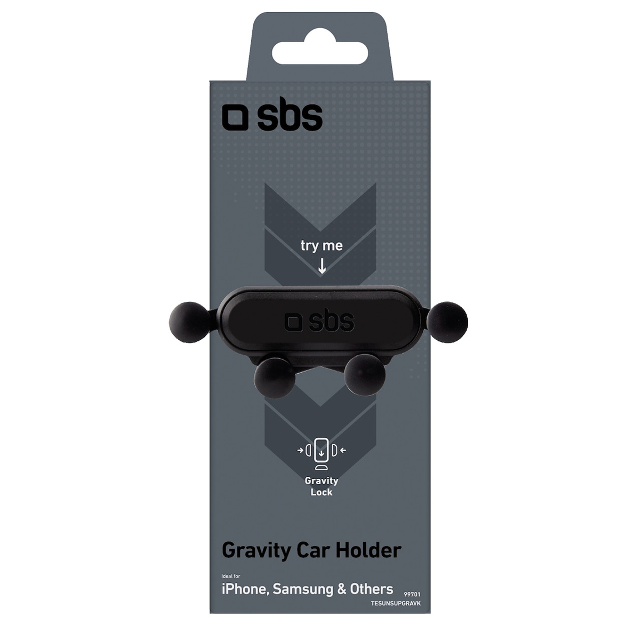 SBS Car phone mount with automatic gravity closure - Image 2