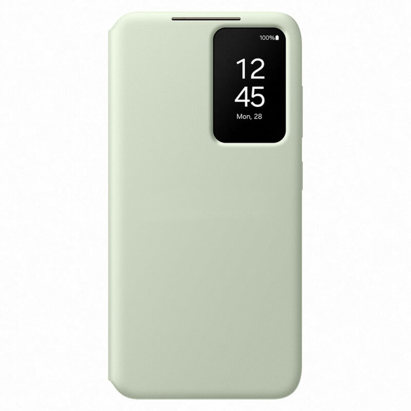 Samsung Smart View Wallet Case for Galaxy S24+ Light Green