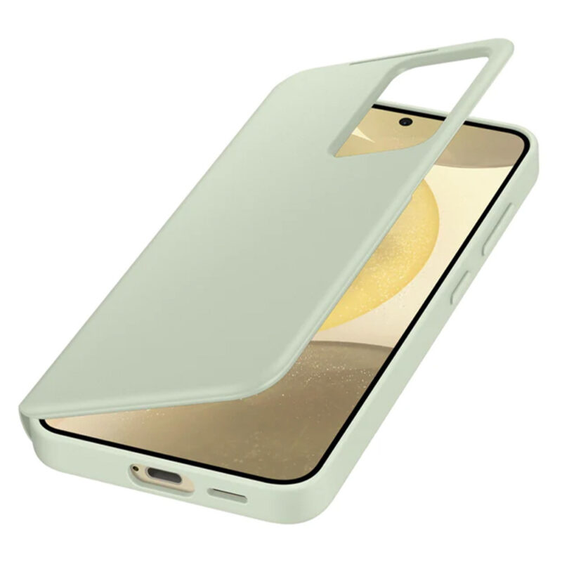Samsung Smart View Wallet Case for Galaxy S24 Light Green
