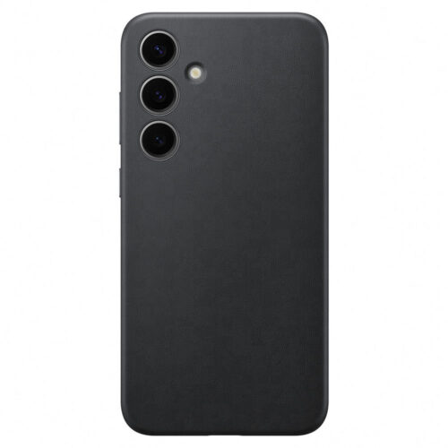 Samsung Vegan Leather Case for Galaxy S24+ Black