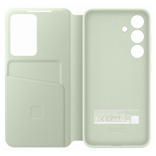 Samsung Smart View Wallet Case for Galaxy S24 Light Green - Image 2