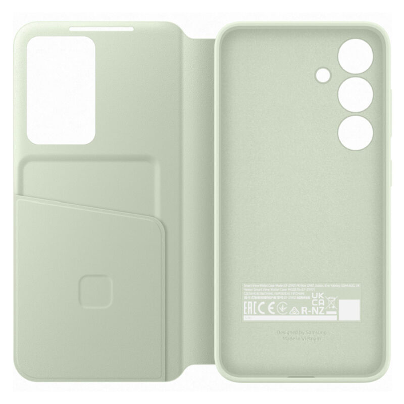 Samsung Smart View Wallet Case for Galaxy S24 Light Green - Image 2
