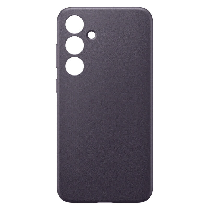 Samsung Vegan Leather Case for Galaxy S24+ Dark Violet