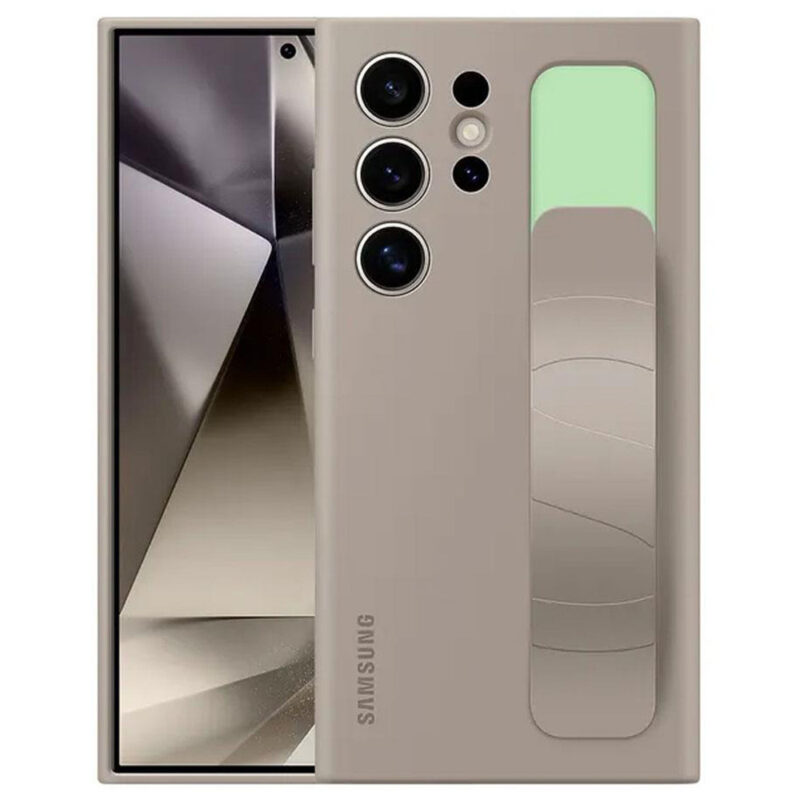Samsung Standing Grip Case for Galaxy S24 Ultra Taupe