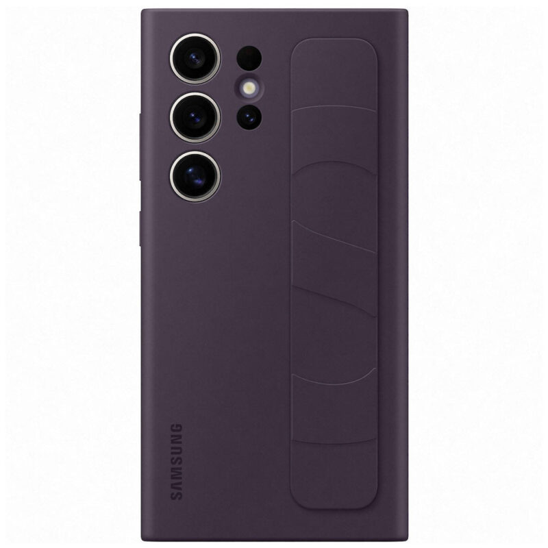 Samsung Standing Grip Case for Galaxy S24 Ultra Dark Violet