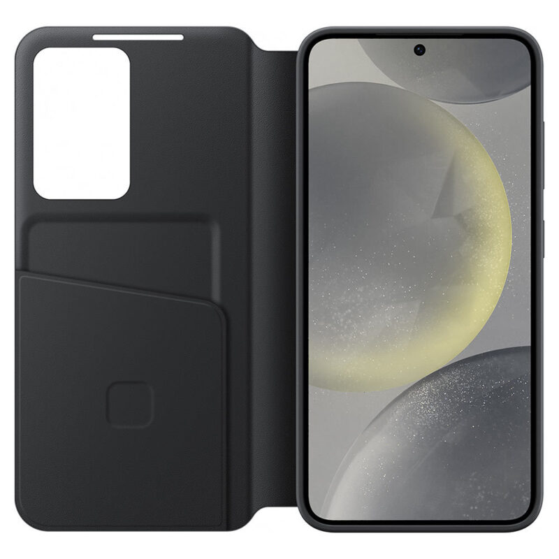 Samsung Smart View Wallet Case for Galaxy S24 Black - Image 2