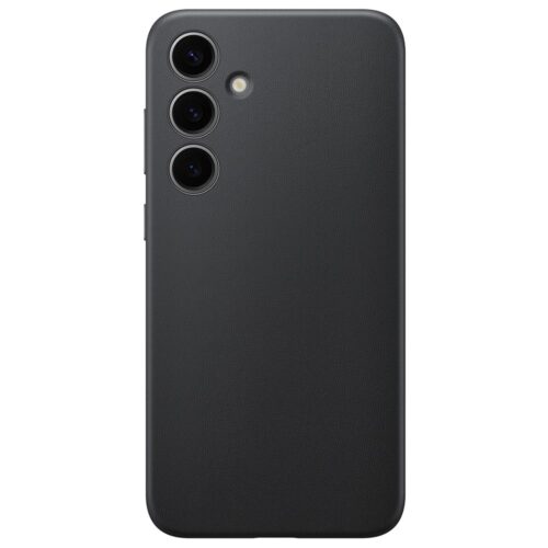 Samsung Vegan Leather Case for Galaxy S24 Black