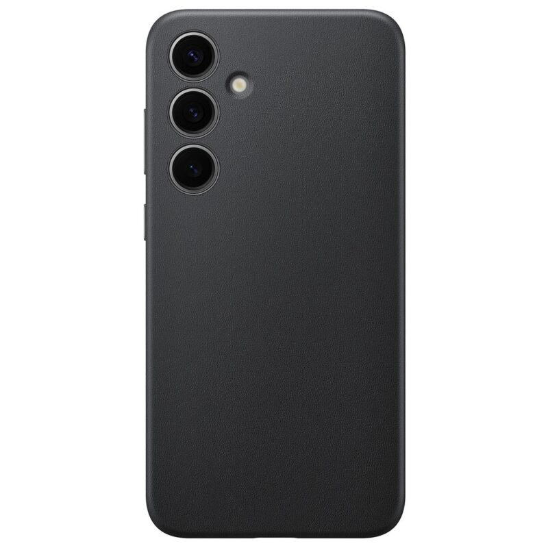 Samsung Vegan Leather Case for Galaxy S24 Black
