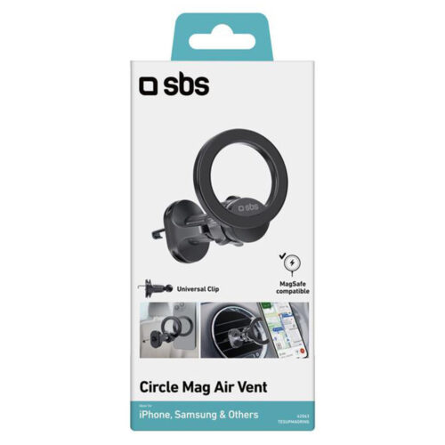 SBS MagSafe-compatible magnetic car holder Black - Image 2