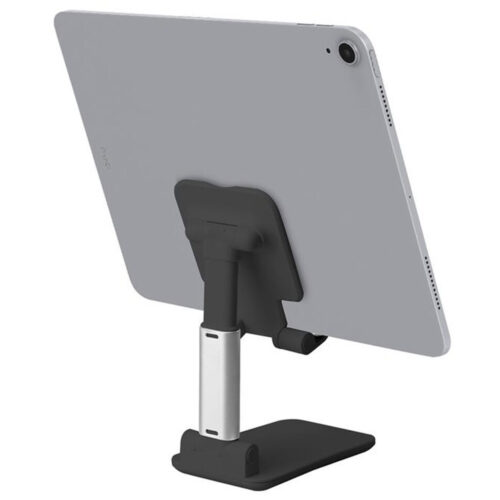 SBS Portable desktop stand for smartphones and tablets up to 12" Black - Image 2